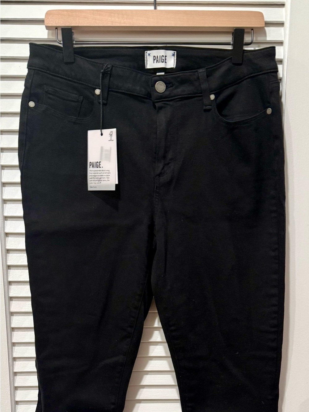 PAIGE Women’s Skinny Jeans in Black